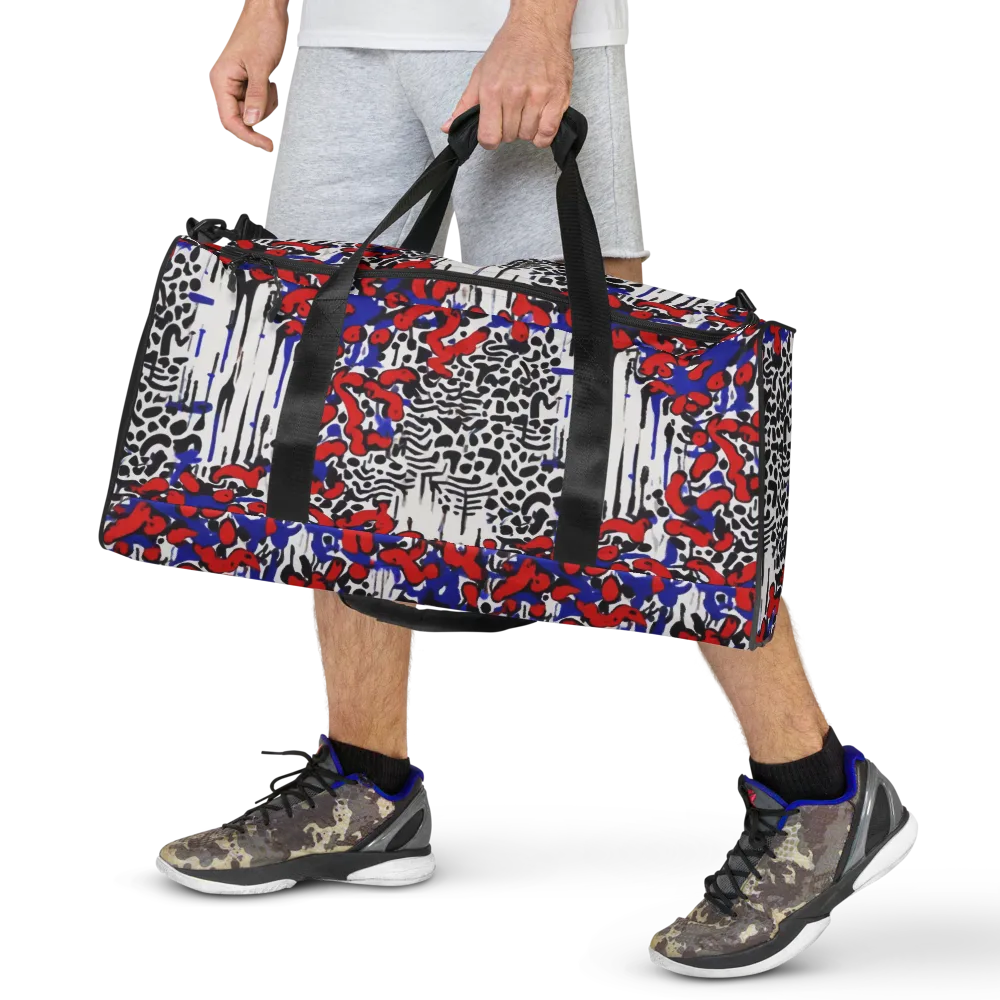 Redline Carnival on Duffle Bag — Front