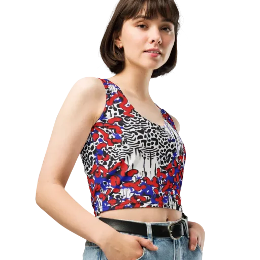 Redline Carnival on a Crop Top