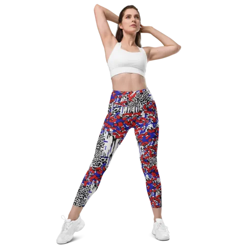 Redline Carnival on a Leggings with Pockets