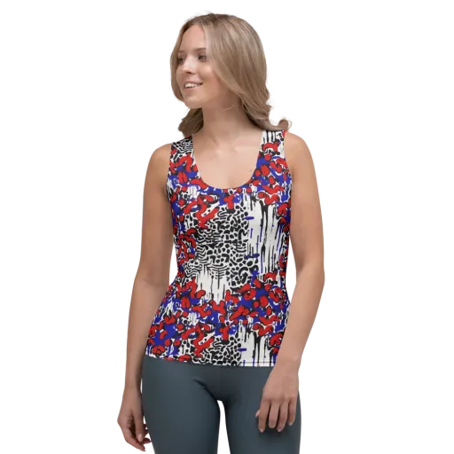 Redline Carnival on a Women's Tank Top