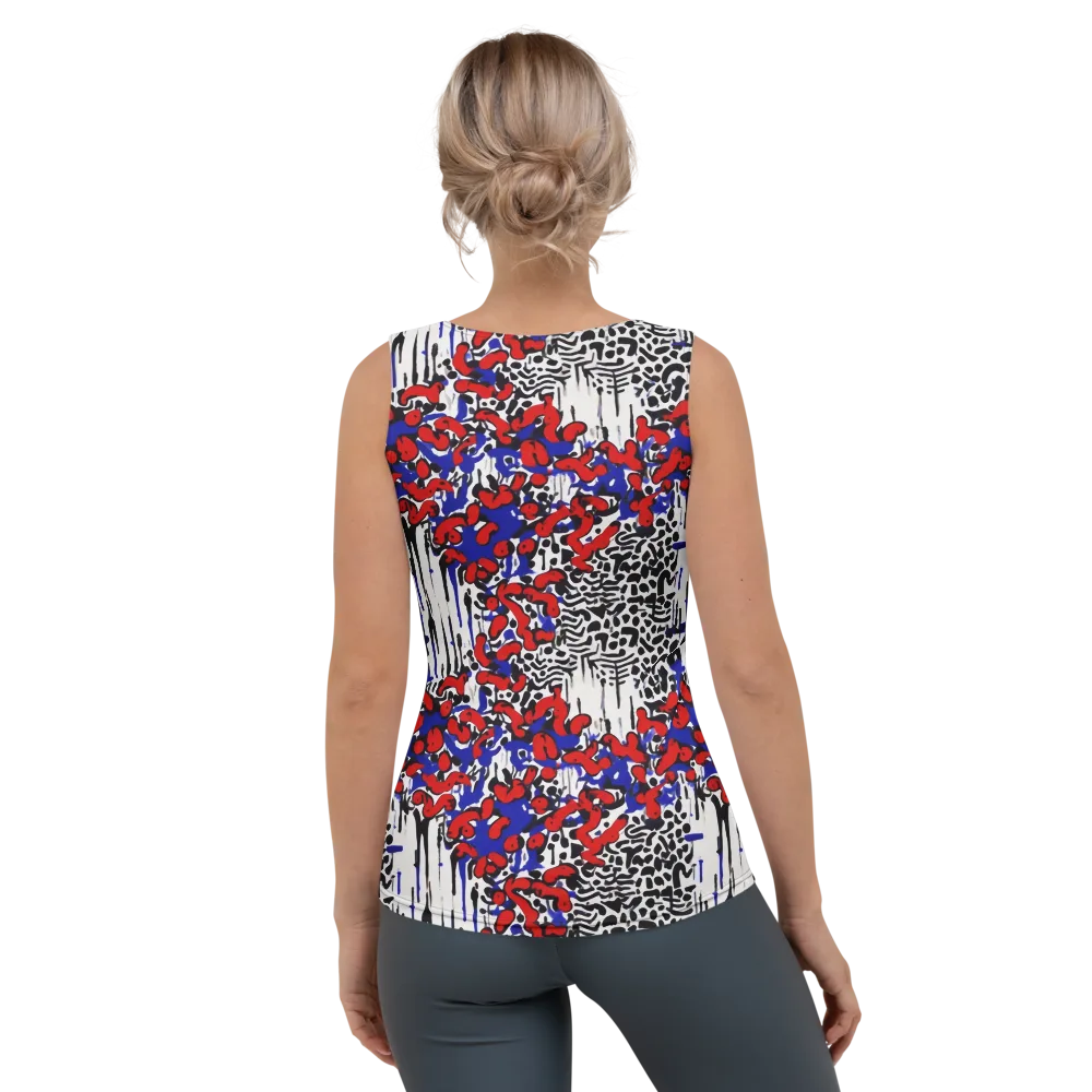 Redline Carnival on Women's Tank Top — Back