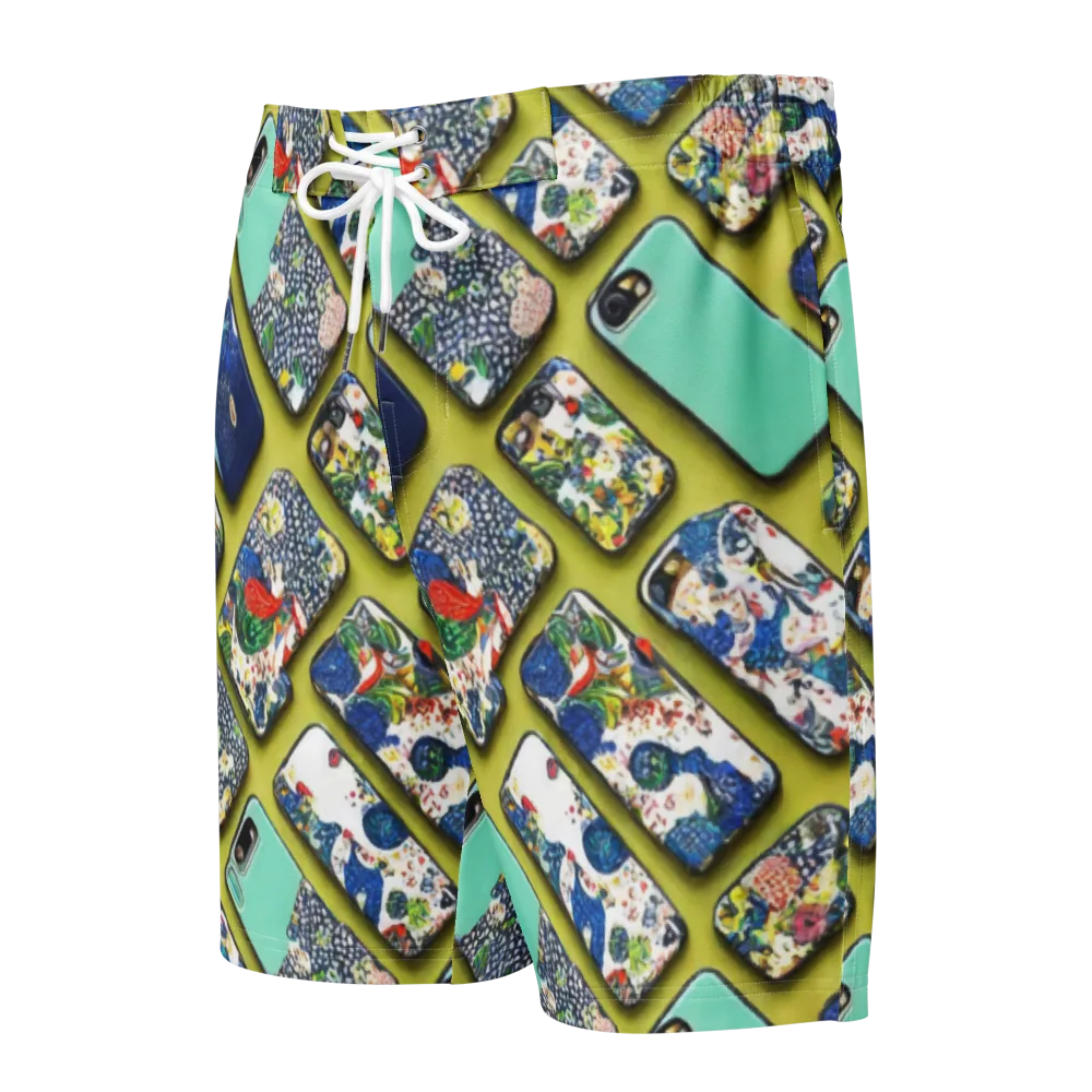 Neon Carryall on Men's Board Shorts — Front