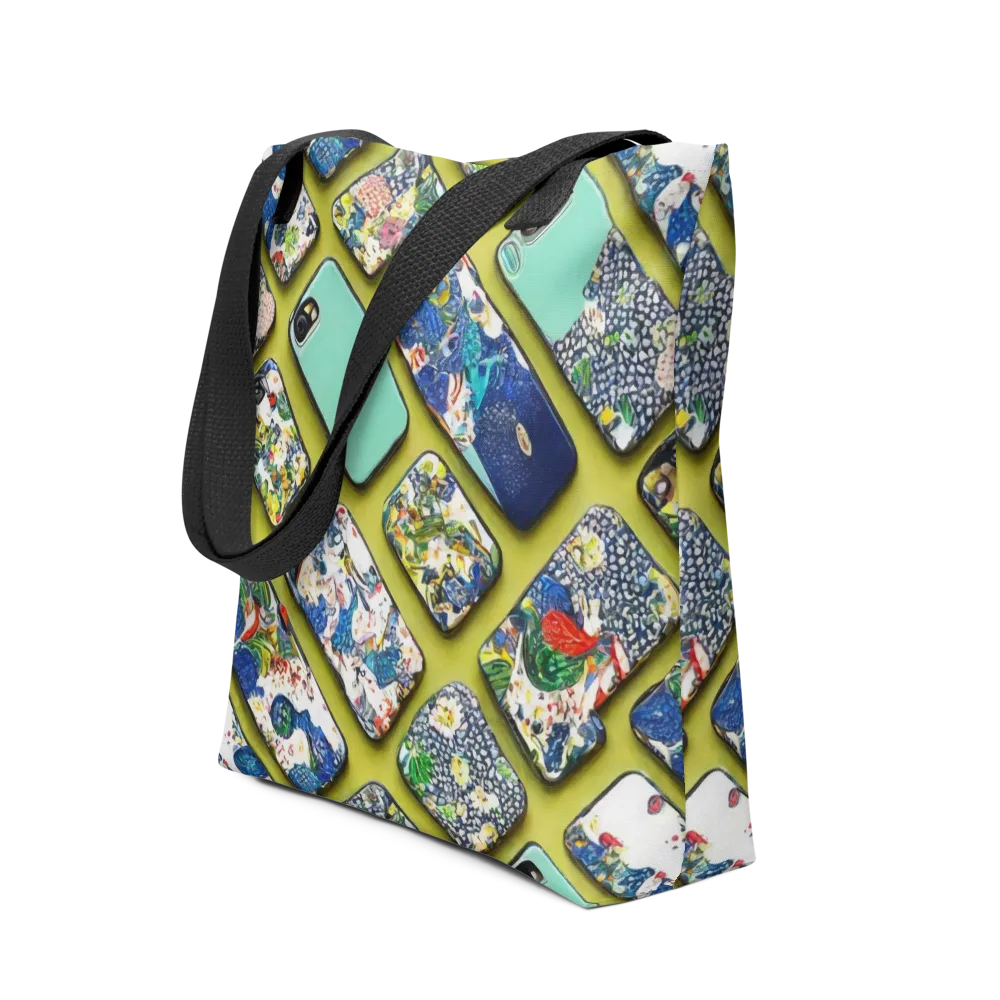 Neon Carryall on Tote Bag — Front