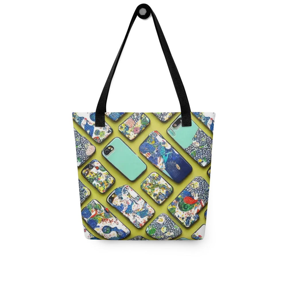 Neon Carryall on Tote Bag — Front
