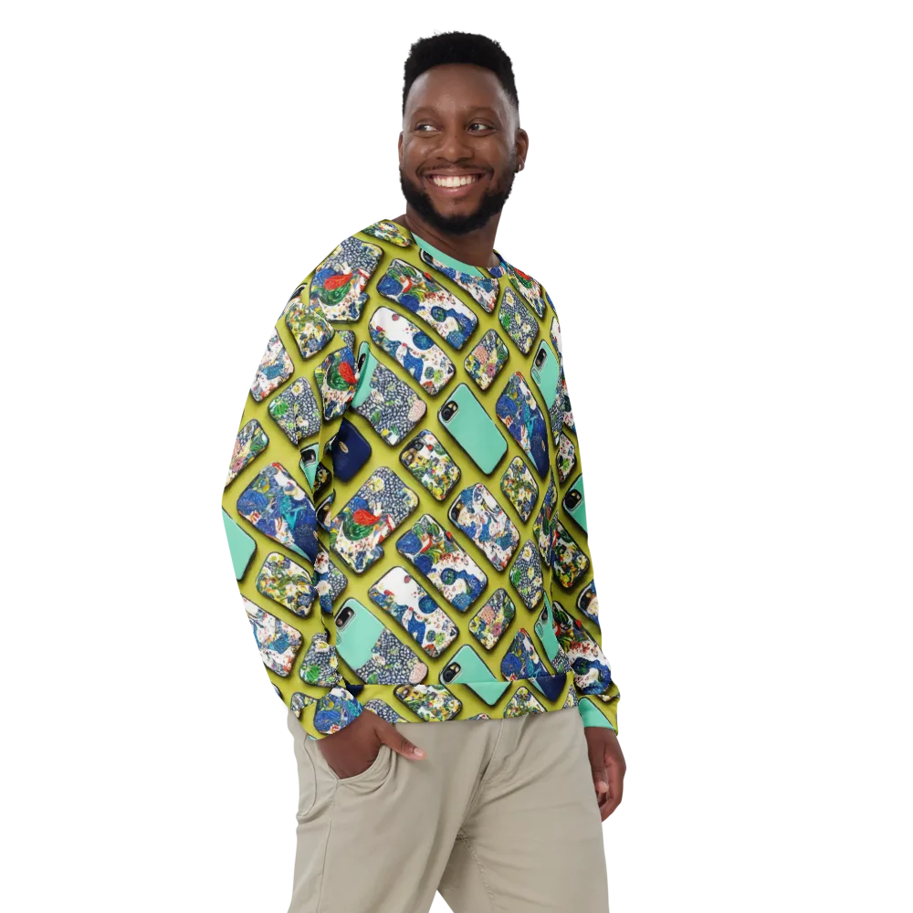 Neon Carryall on Sweatshirt — Front