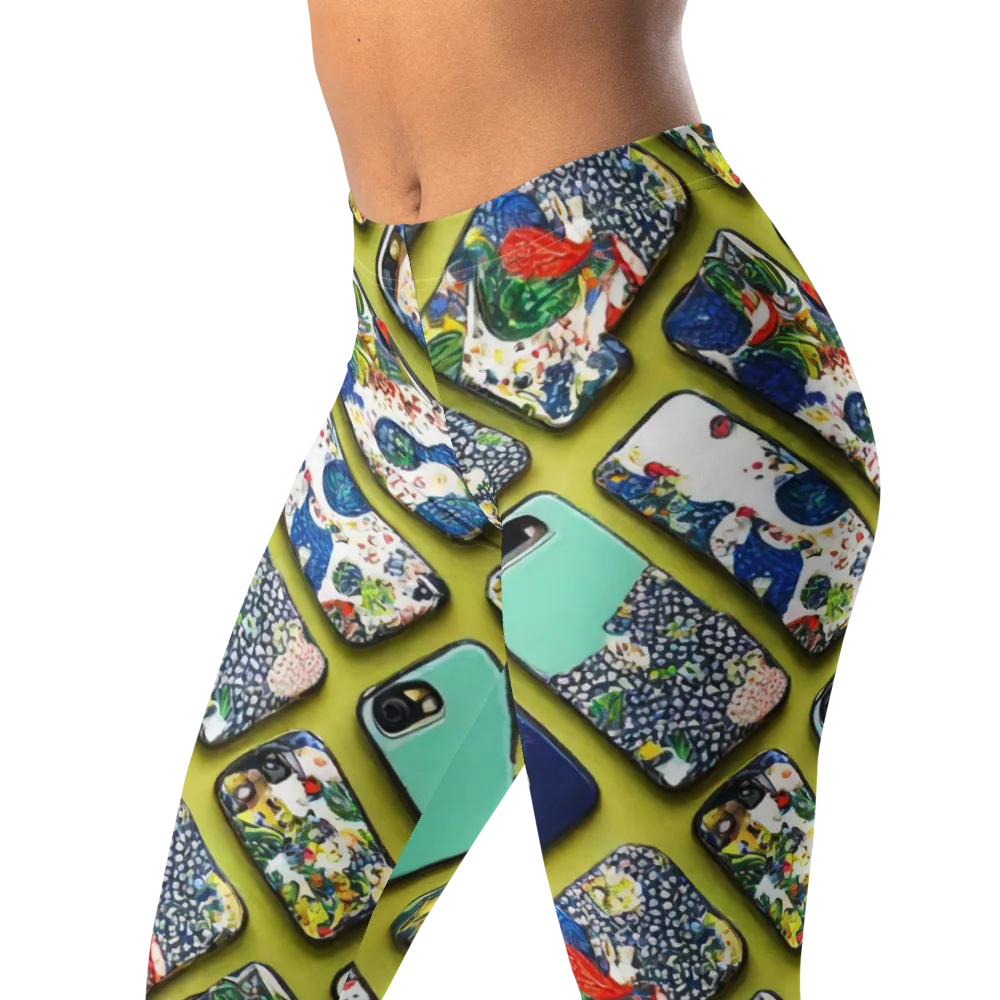 Neon Carryall on Leggings — Left Front