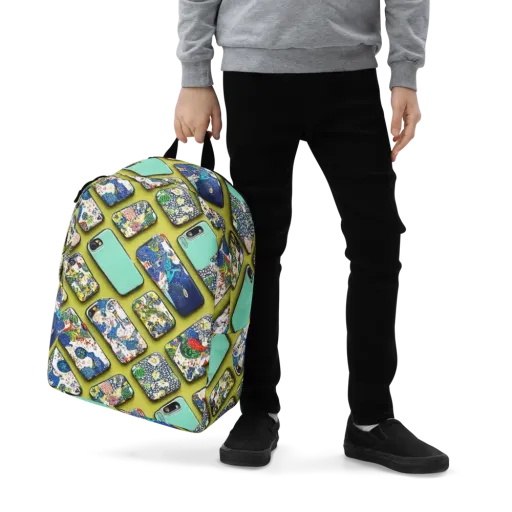 Neon Carryall on a Minimalist Backpack