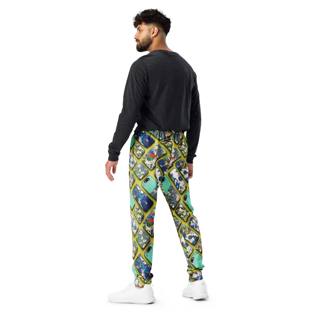 Neon Carryall on Men's Joggers — Back