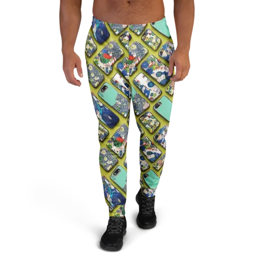 Neon Carryall on a Men's Joggers