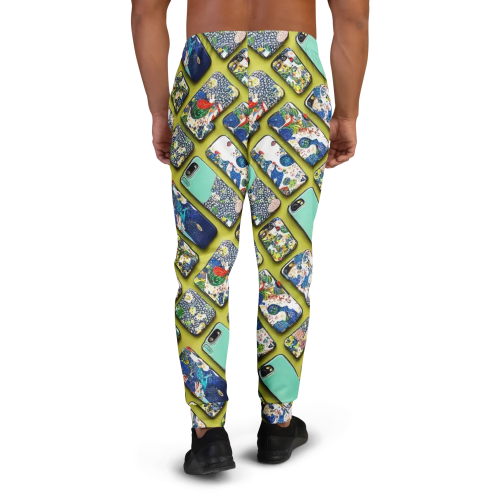 Neon Carryall on Men's Joggers — Back