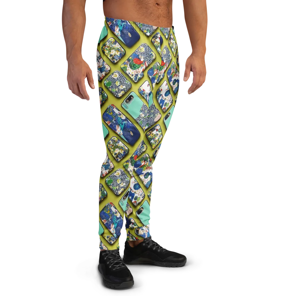 Neon Carryall on Men's Joggers — Right