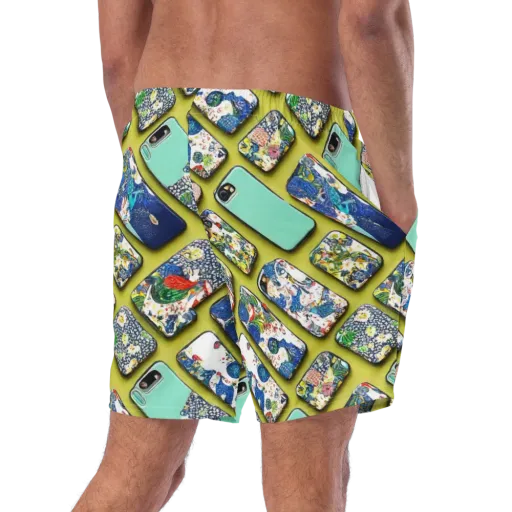 Neon Carryall on a Swim Trunks