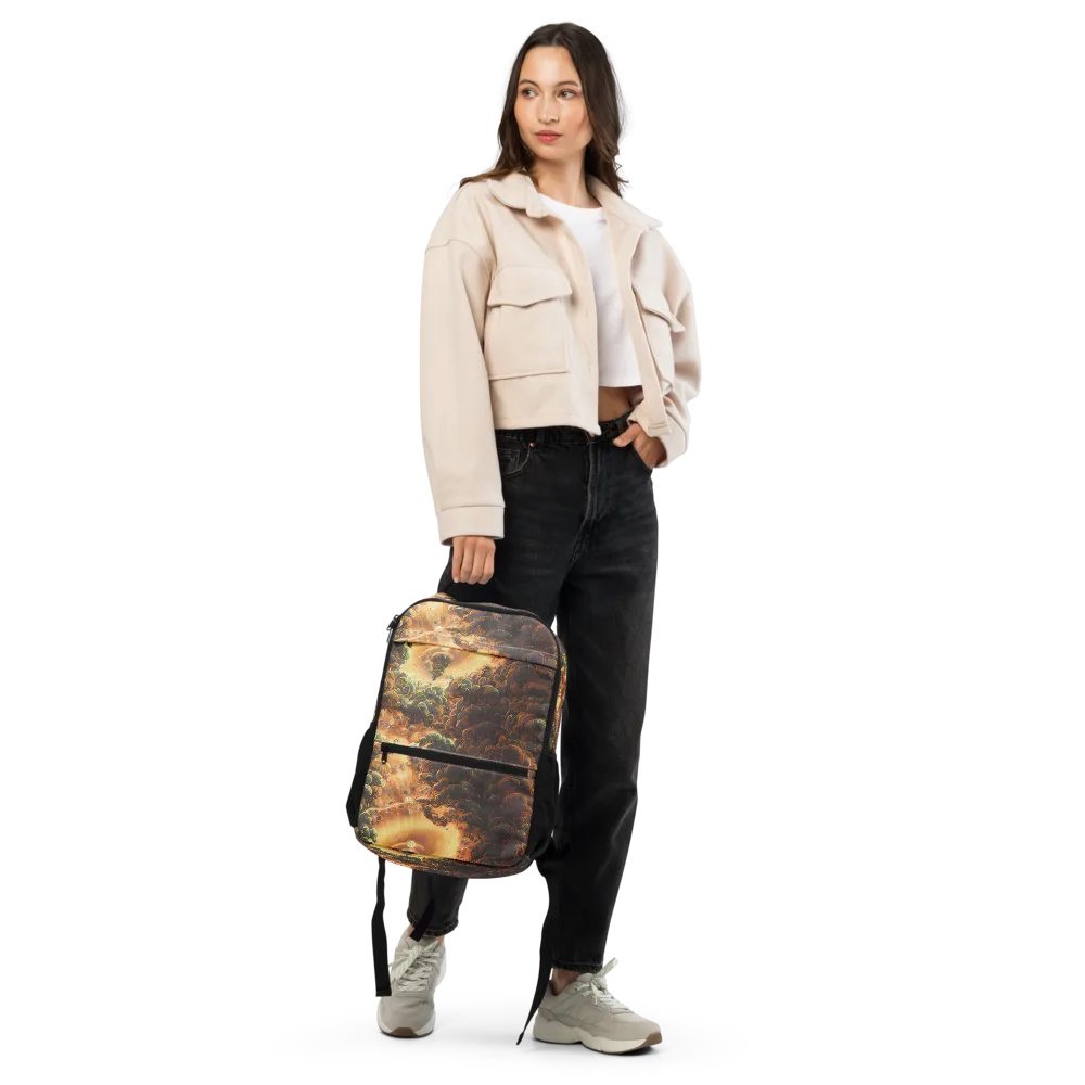 Volcanic Cascade on Utility Backpack — Front