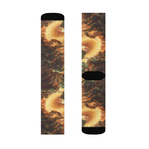 Volcanic Cascade on a Socks