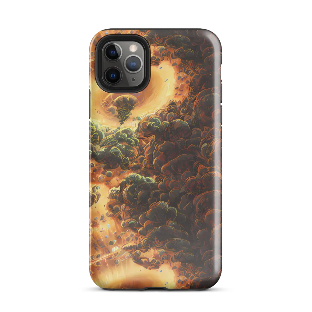 Volcanic Cascade on Tough Case for iPhone® — Front