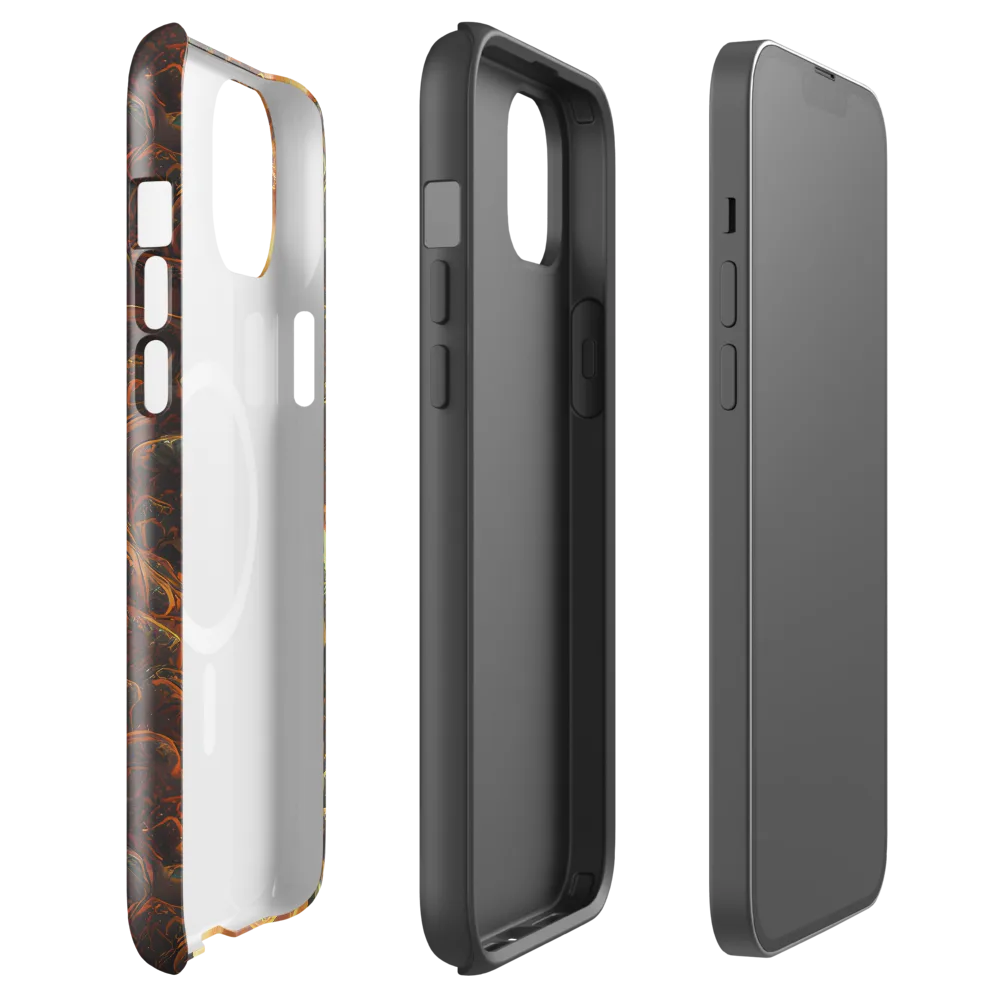 Volcanic Cascade on MagSafe Tough Case for iPhone® — Front