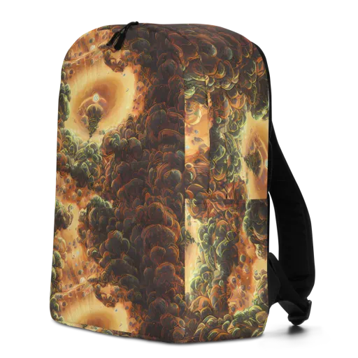 Volcanic Cascade on a Minimalist Backpack
