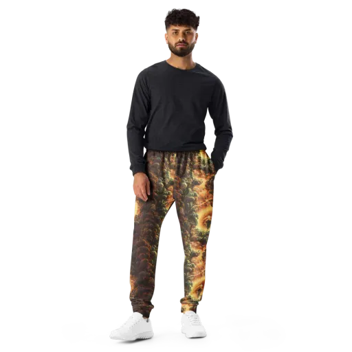 Volcanic Cascade on a Men's Joggers