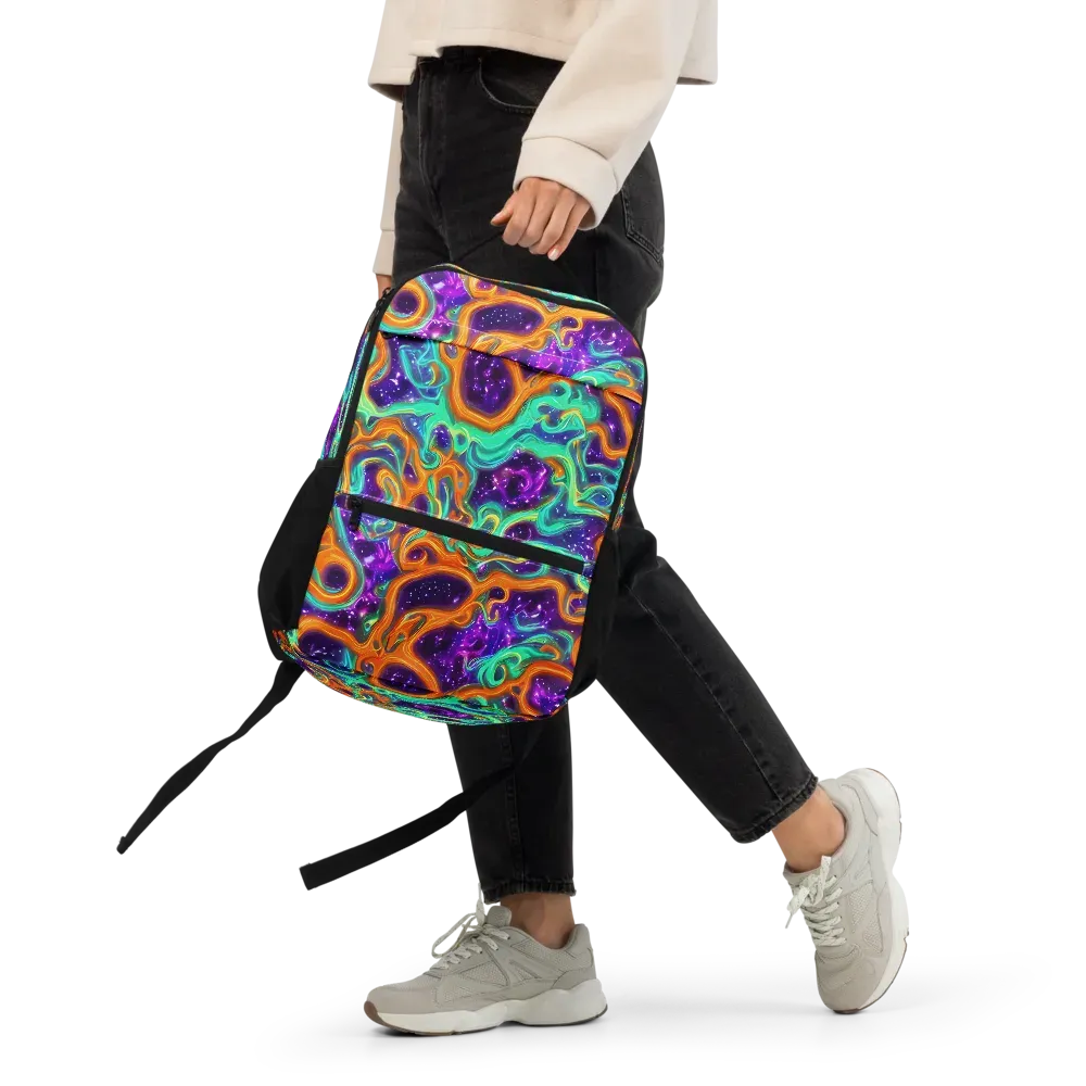 Stellar Lava on Utility Backpack — Front