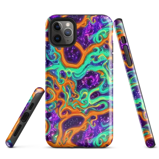 Stellar Lava on a Tough Case for iPhone®