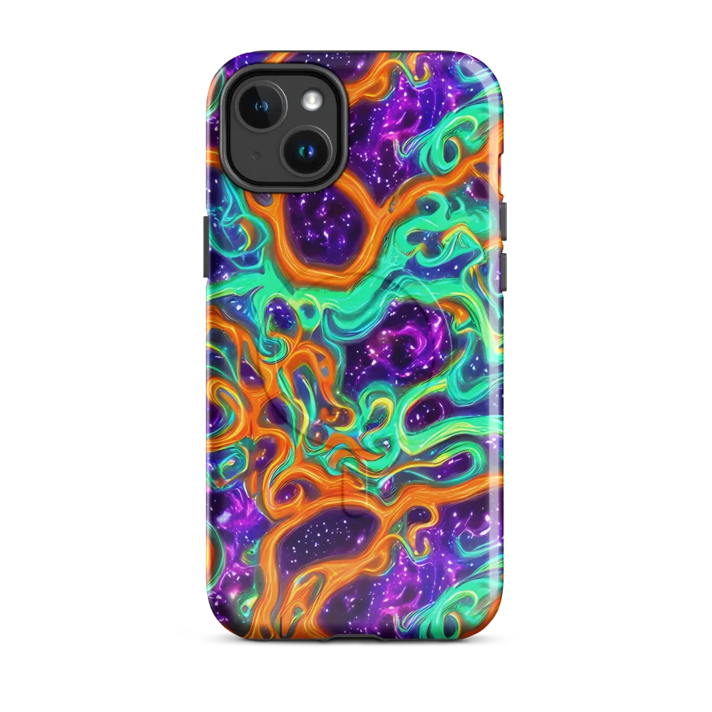 Stellar Lava on MagSafe Tough Case for iPhone® — Front