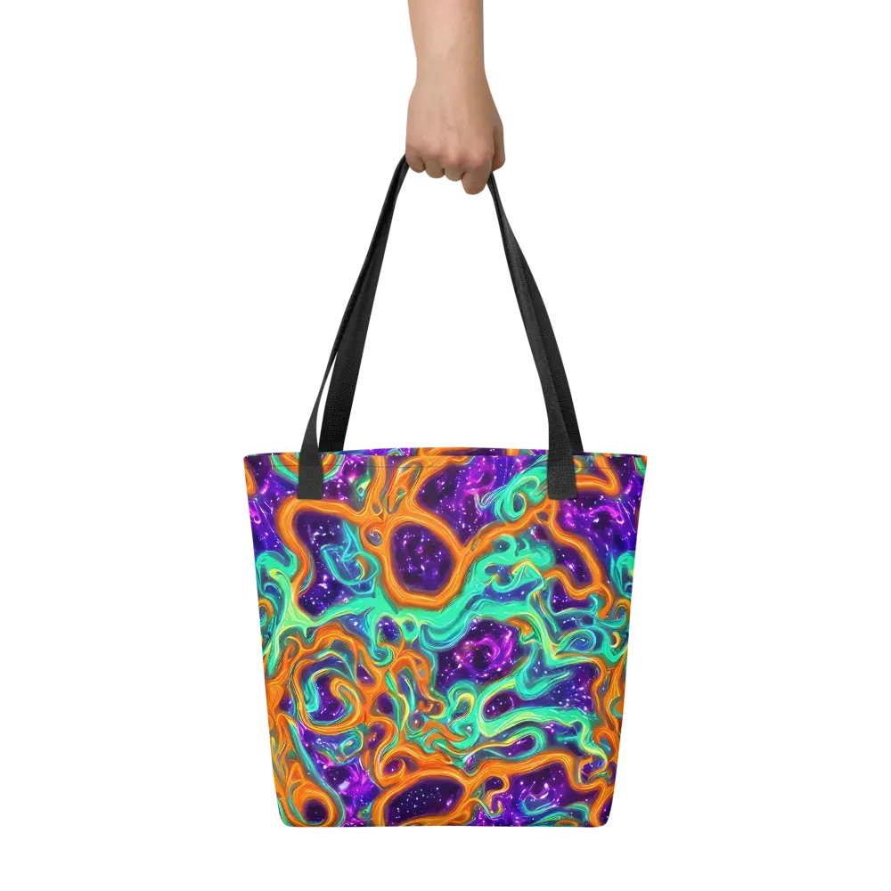 Stellar Lava on Tote Bag — Front