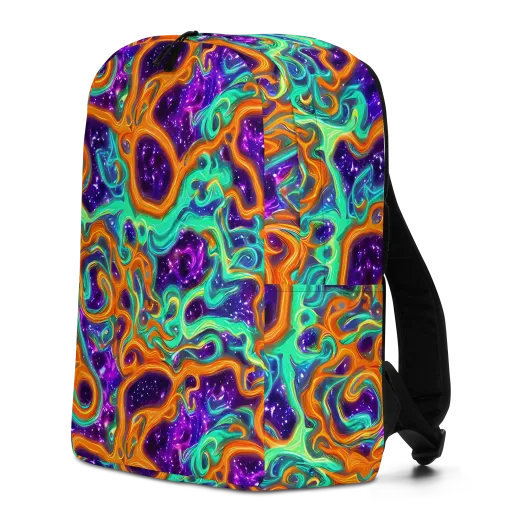 Stellar Lava on a Minimalist Backpack