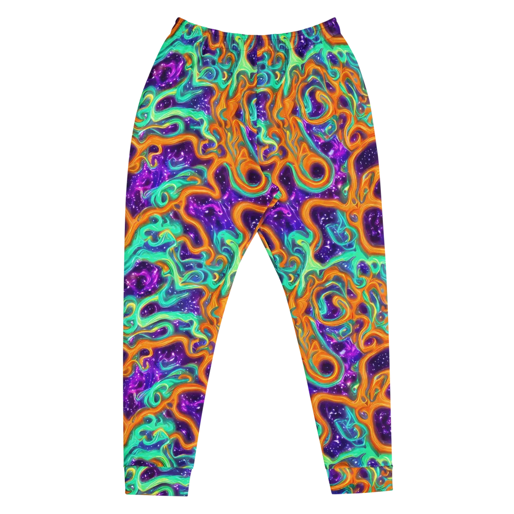 Stellar Lava on Men's Joggers — Front
