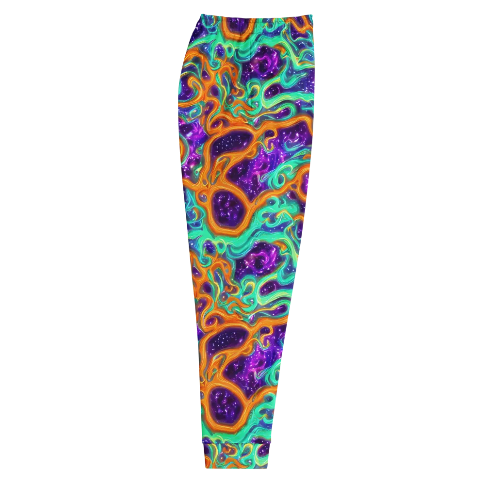 Stellar Lava on Men's Joggers — Right