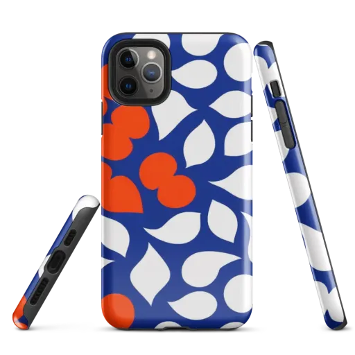 Orange Blossom Static on a Tough Case for iPhone®