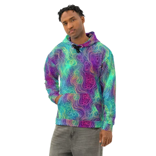 Chromatic Currents on a Cotton Hoodie