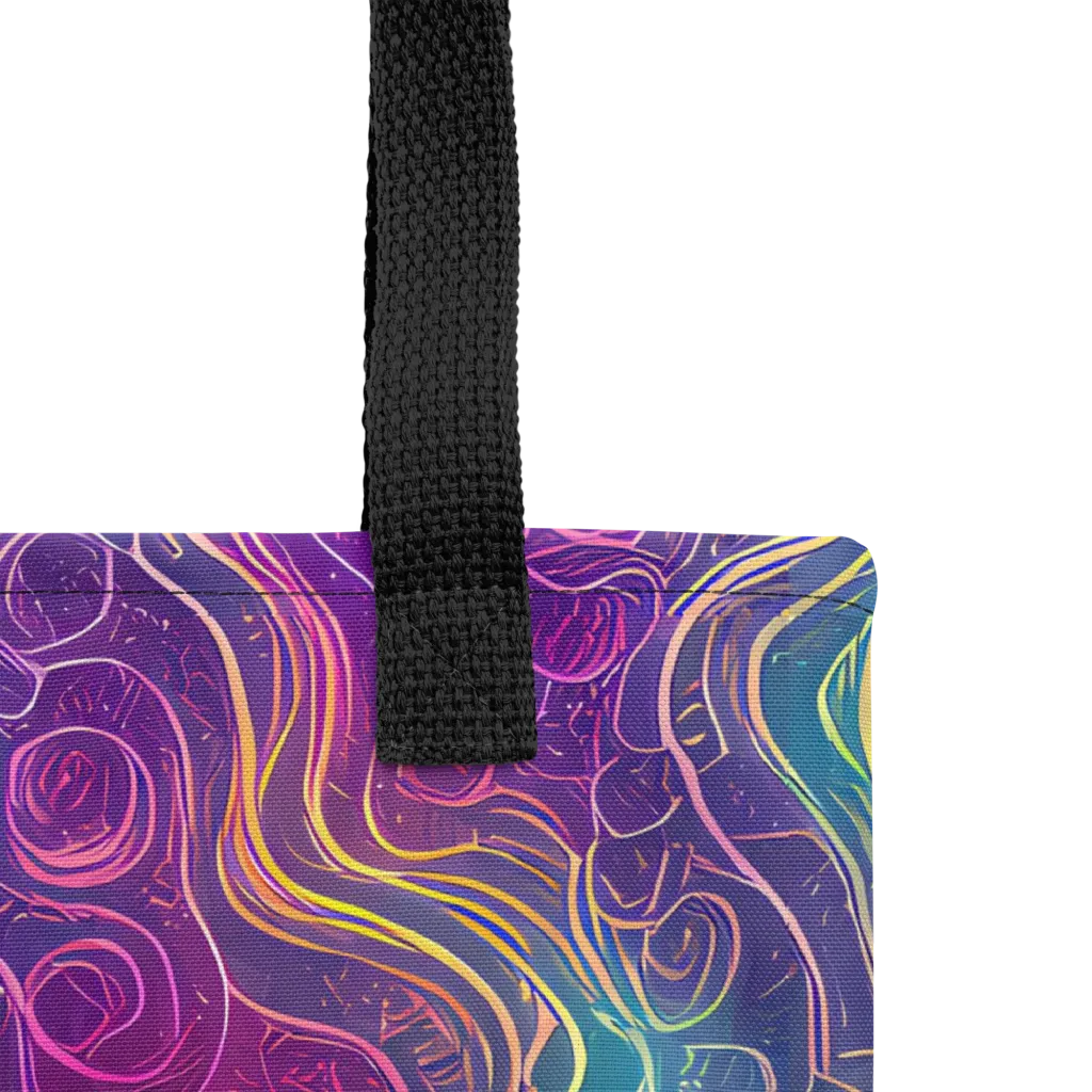 Chromatic Currents on Tote Bag — Product details