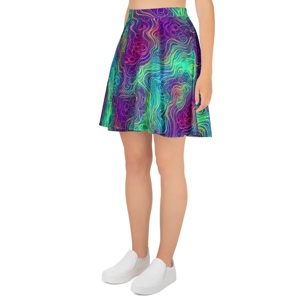 Chromatic Currents on Skater Skirt — Left