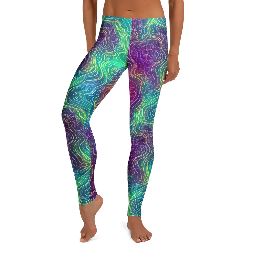 Chromatic Currents on Leggings — Front