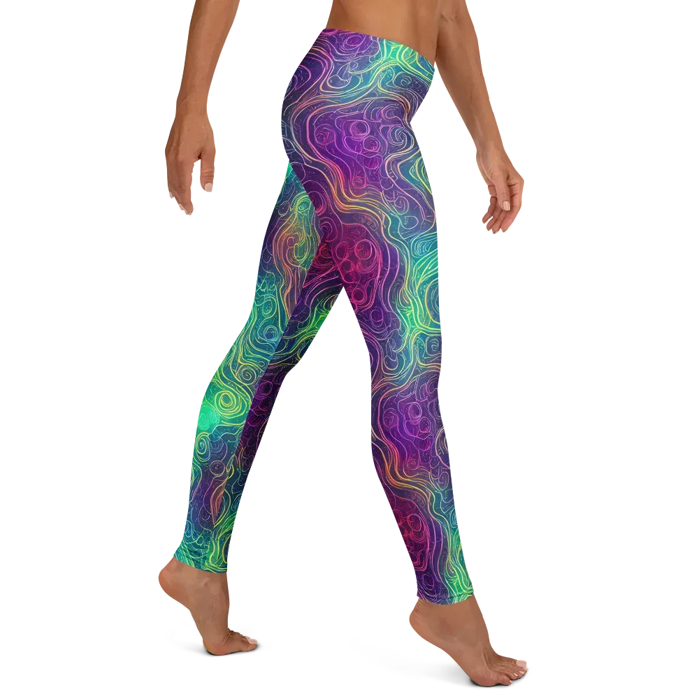 Chromatic Currents on Leggings — Right
