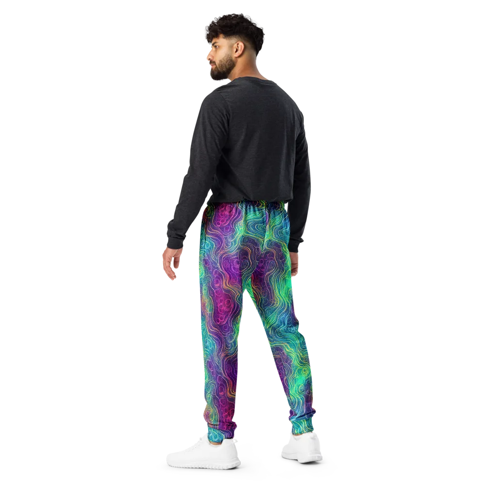 Chromatic Currents on Men's Joggers — Back