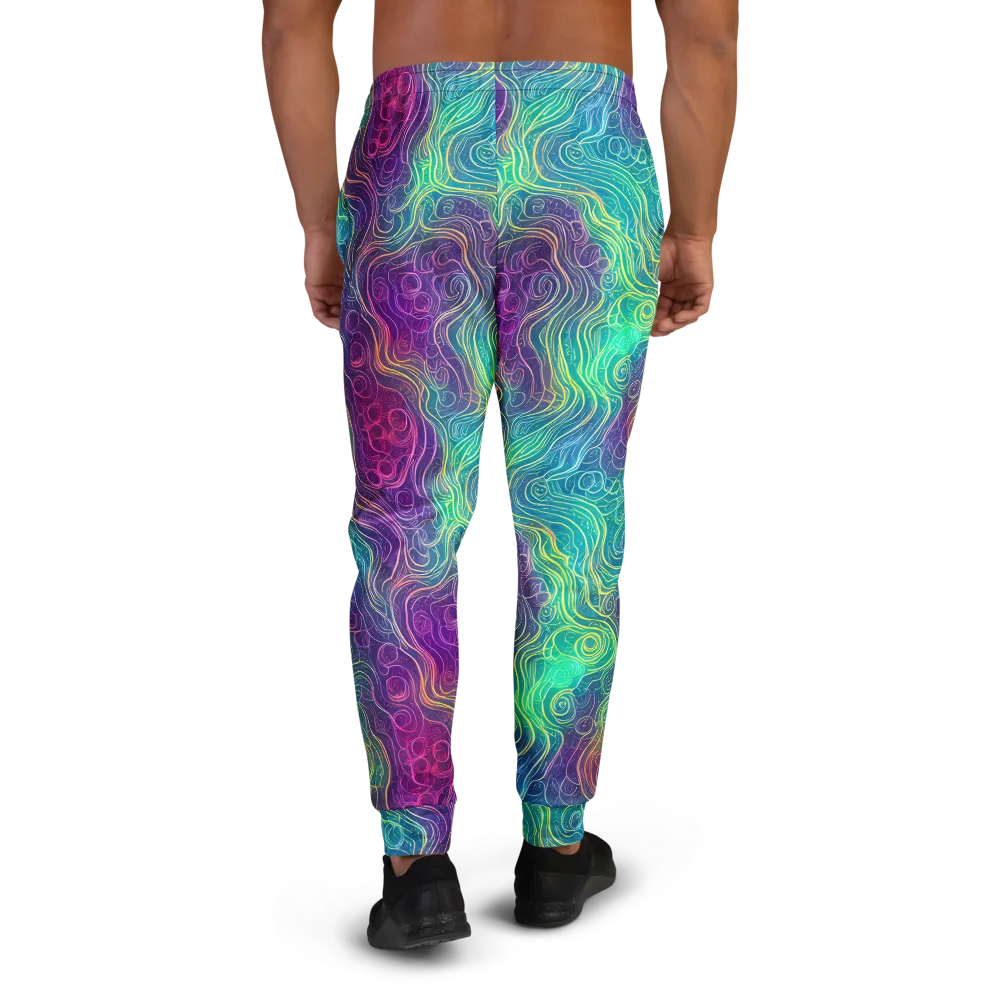 Chromatic Currents on Men's Joggers — Back
