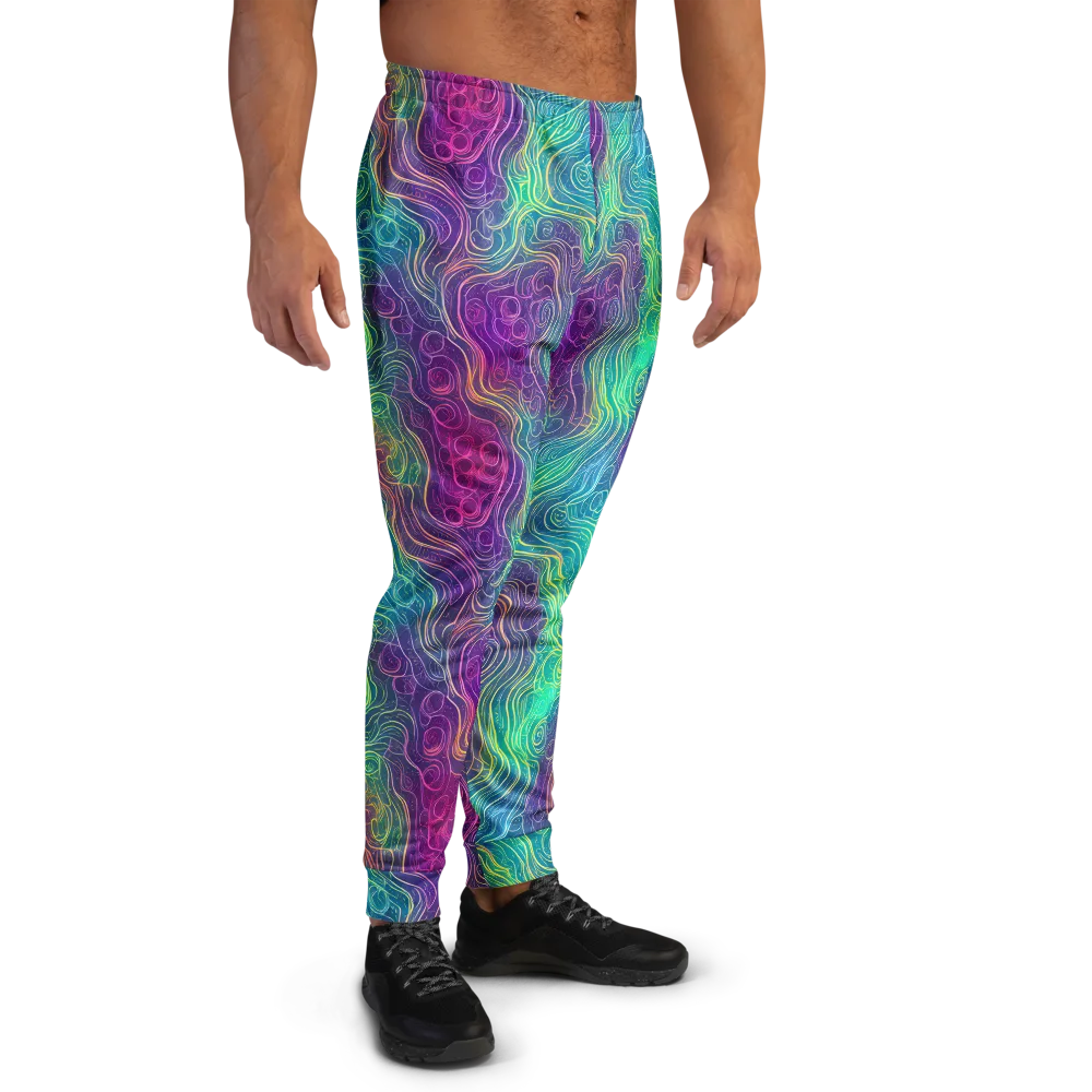 Chromatic Currents on Men's Joggers — Right