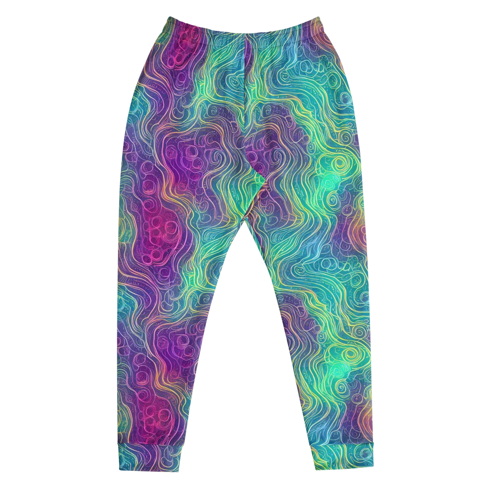 Chromatic Currents on Men's Joggers — Front