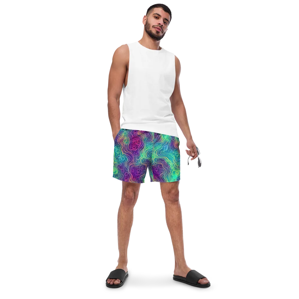 Chromatic Currents on Swim Trunks — Front