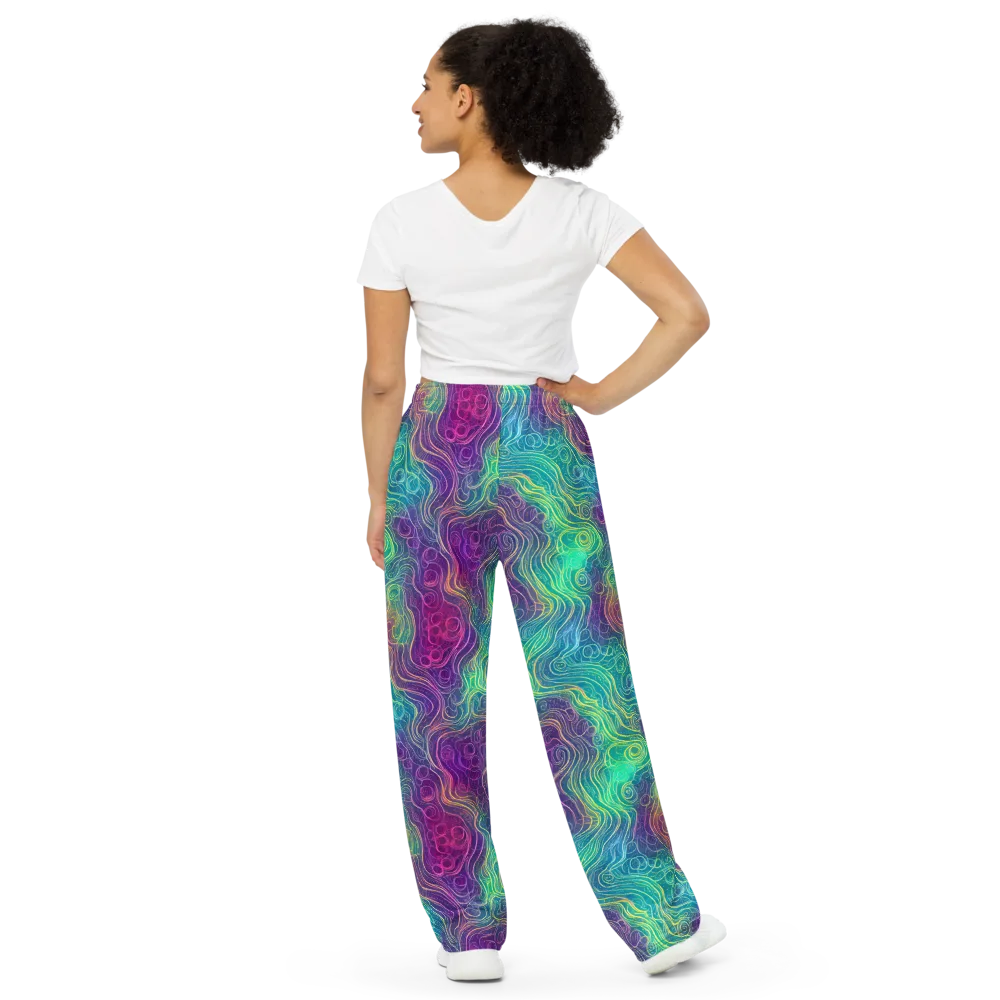 Chromatic Currents on Wide-Leg Pants — Back