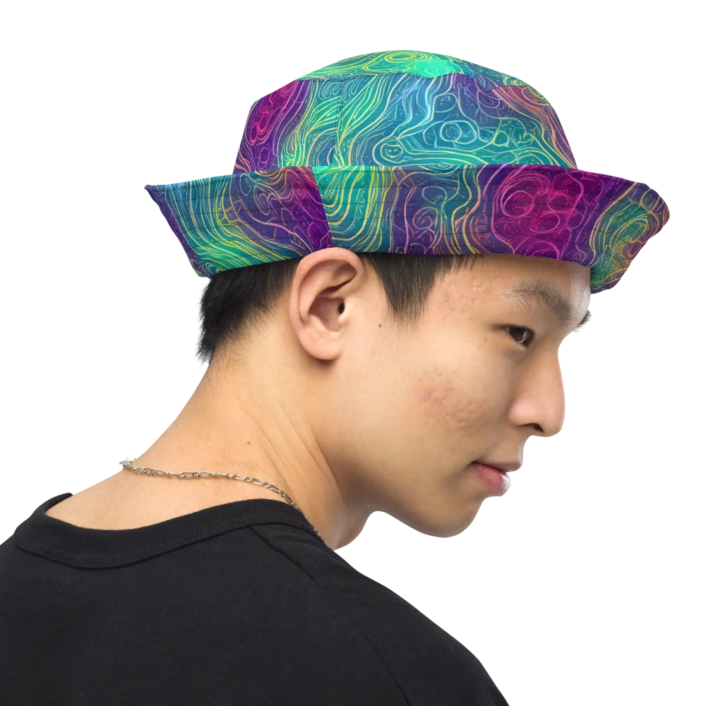 Chromatic Currents on Reversible Bucket Hat — Right Outside