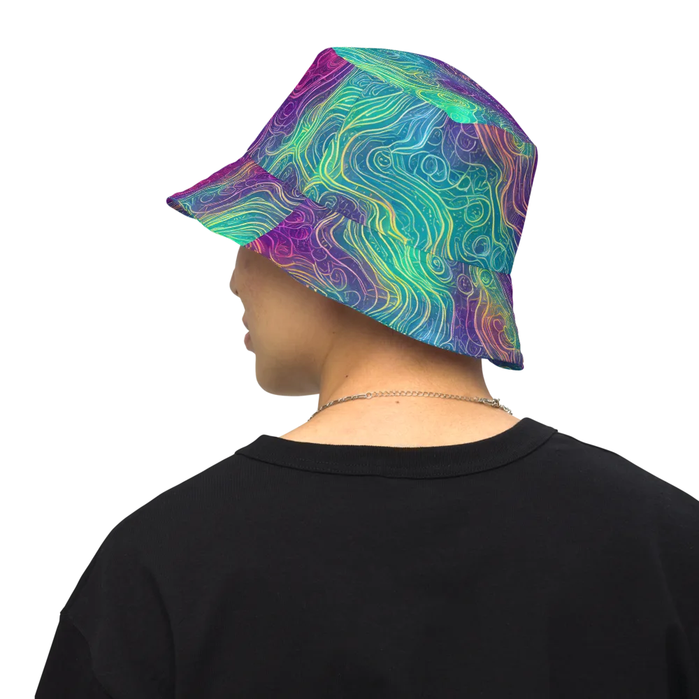 Chromatic Currents on Reversible Bucket Hat — Back Inside