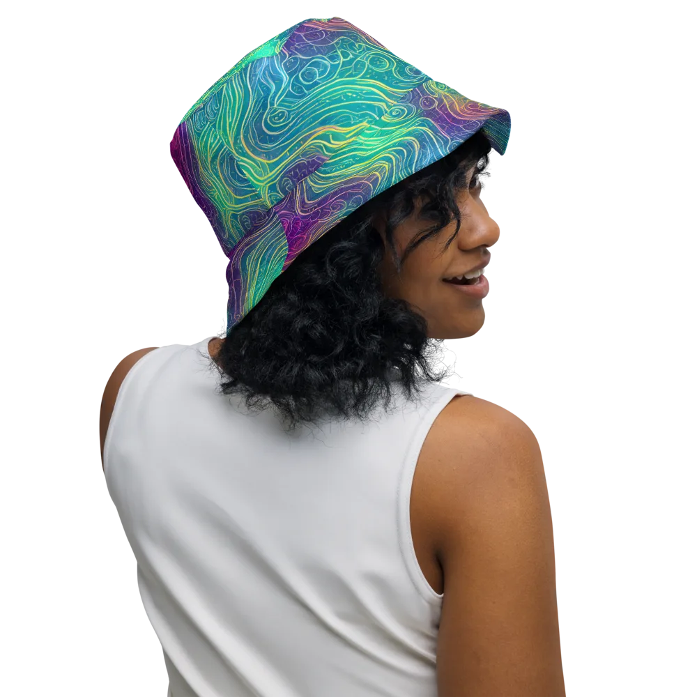Chromatic Currents on Reversible Bucket Hat — Right Outside