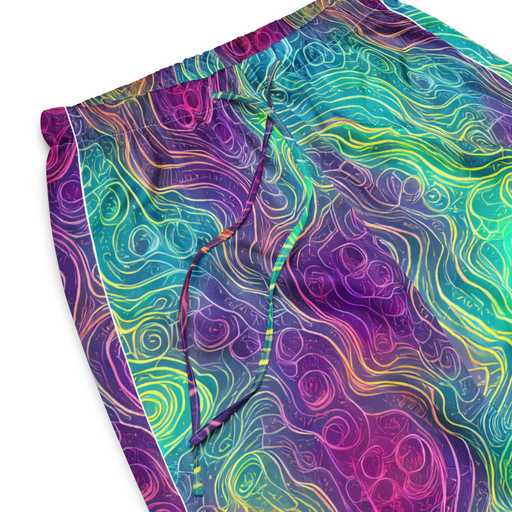 Chromatic Currents on Women's Pajama Pants — Product details