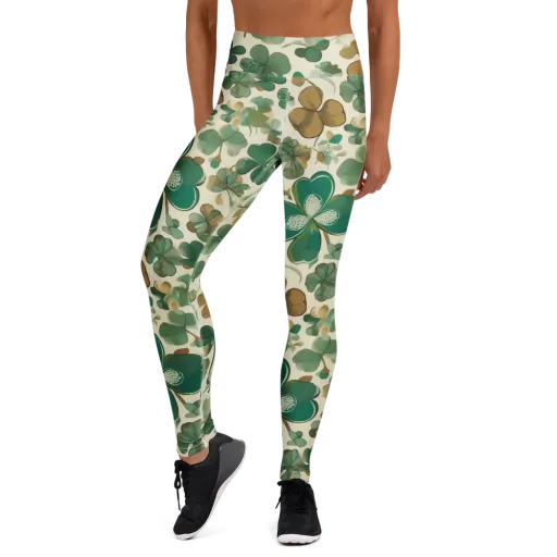 Cloverfield Reverie on a Yoga Leggings