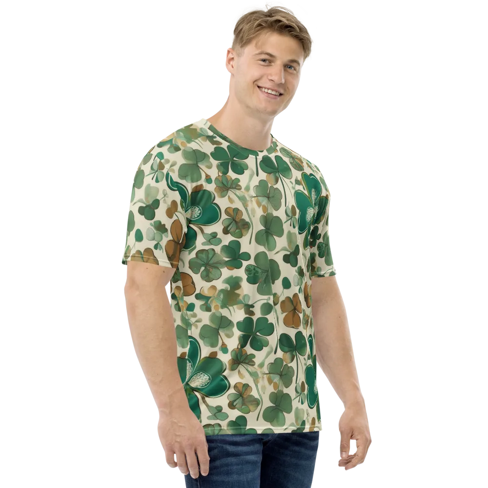 Cloverfield Reverie on Men's Crew Neck T-Shirt — Right