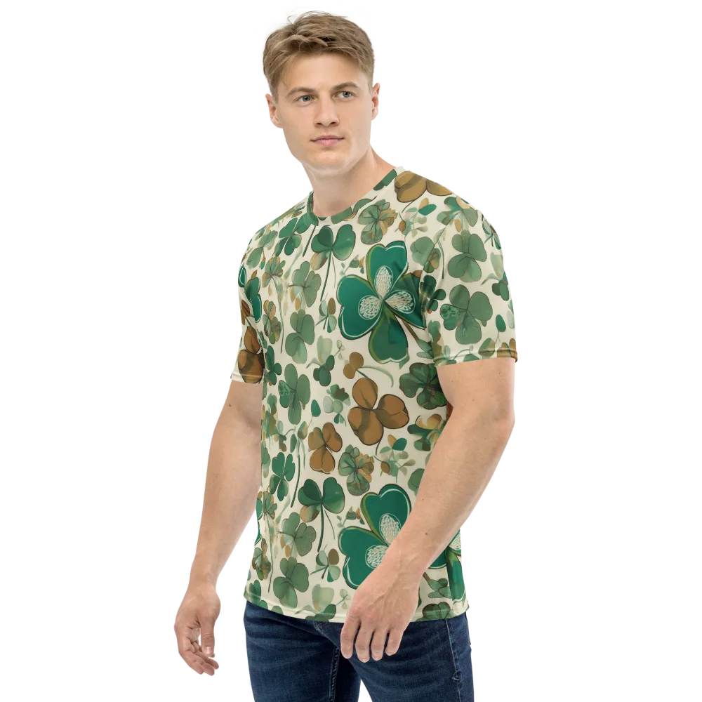 Cloverfield Reverie on Men's Crew Neck T-Shirt — Left
