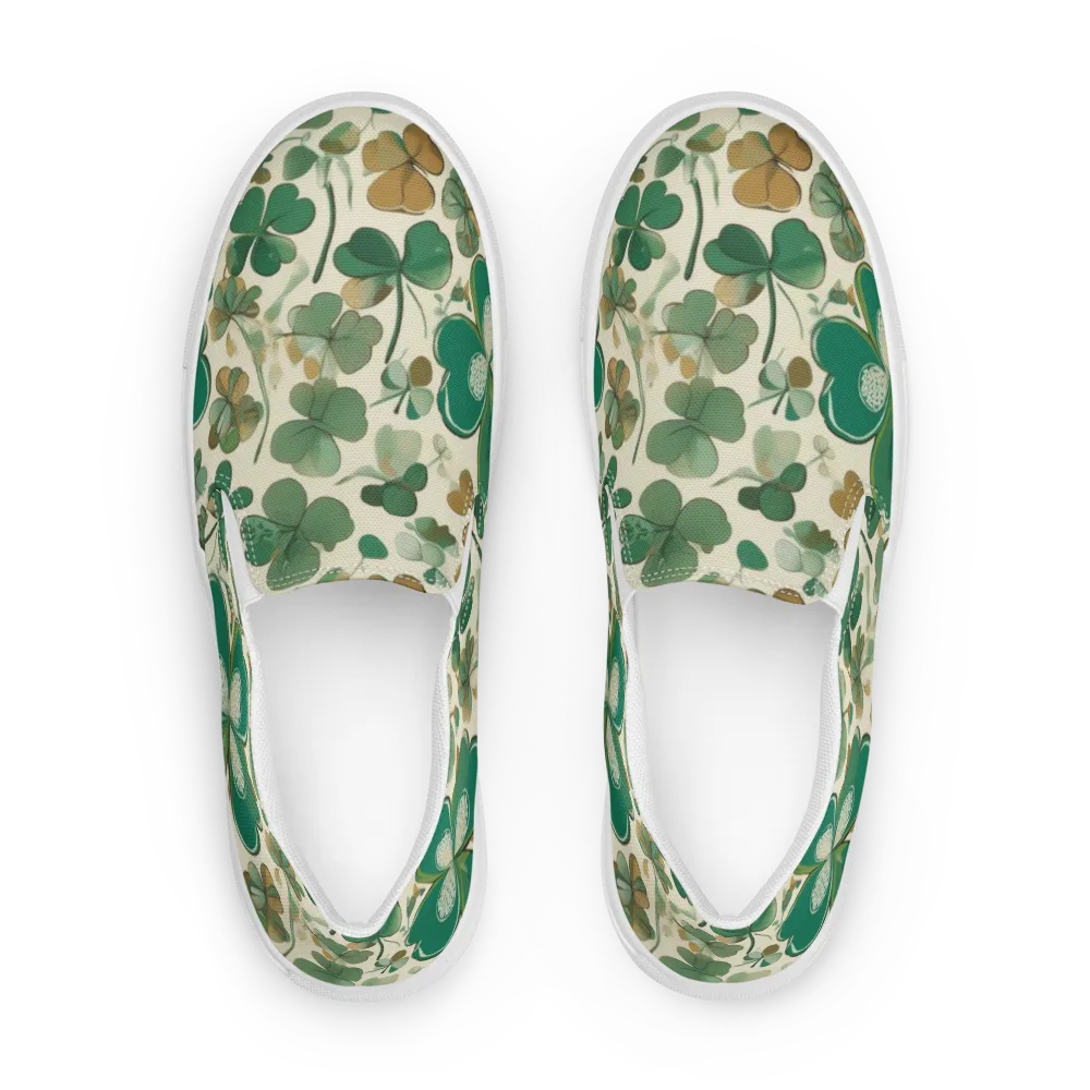 Cloverfield Reverie on Men's Slip-On Canvas Shoes — Front