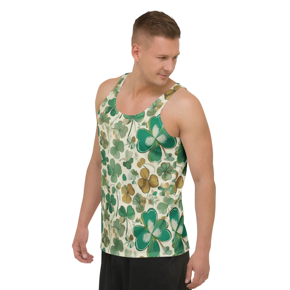 Cloverfield Reverie on Men's Tank Top — Left Front